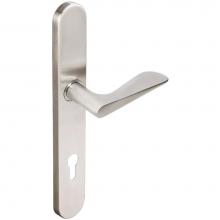 Inox BP344MA35-VH-32D-RH - BP Multipoint 344 Ecco Euro Entry Lever High US32D RH