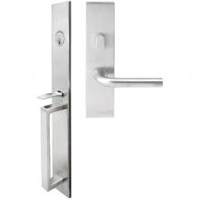 Inox BW101MT620-32D-RHR - BW Handleset MT Mortise 101 Cologne Entry 2-1/2''  BS 32D RHR