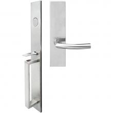 Inox BW103MTEDP-32D-LH - BW Handleset MT Mortise 103 Oslo Full Dummy 32D LH