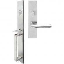 Inox BW103MT720-32D-RHR - BW Handleset MT Mortise 103 Oslo Entry 2-3/4''  32D RHR