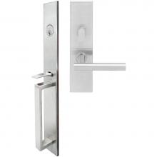 Inox BW106MT720-32D-RH - BW Handleset MT Mortise 106 Copenhagen Entry 2-3/4''  32D RH