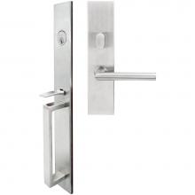 Inox BW107MT620-32D-RHR - BW Handleset MT Mortise 107 Stockholm Entry 2-1/2''  32D RHR
