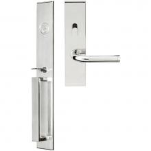 Inox BW108MT620-SP-LHR - BW Handleset MT Mortise 108 Vienna Entry 2-1/2''  32 LHR
