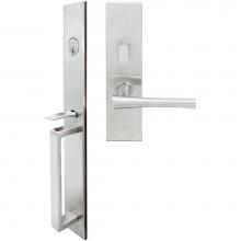 Inox BW214MT720-32D-LHR - BW Handleset MT Mortise 214 Champagne Entry 2-3/4''  32D LHR