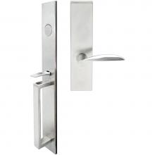 Inox BW227MTEDP-32D-RH - BW Handleset MT Mortise 227 Stratus Full Dummy 32D RH