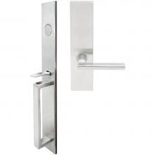 Inox BW243MTEDP-32D-LH - BW Handleset MT Mortise 243 Sunrise Full Dummy 32D LH