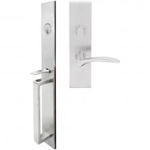 Inox BW311MT620-32D-RH - BW Handleset MT Mortise 311 Crest Entry 2-1/2''  32D RH