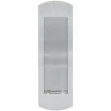 Inox FH29DP-26D - Pocket Door Dummy Trim, FH29 Trim, US26D