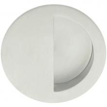 Inox FHIX02-32D - Round Pocket/Cup Pull w/Semi-circular Opening, US32D