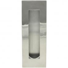 Inox FHIX07-32 - Rectangular Pocket/Cup Pull w/Rectangular Opening, US32