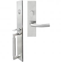 Inox ME103MT620-32D-RHR - ME Handleset MT Mortise 103 Oslo Entry 2-1/2''  32D RHR