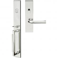 Inox ME108MT720-SP-RH - ME Handleset MT Mortise 108 Vienna Entry 2-3/4''  32 RH