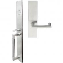 Inox ME109MTEDP-32D-LH - ME Handleset MT Mortise 109 Stuttgart Full Dummy 32D LH