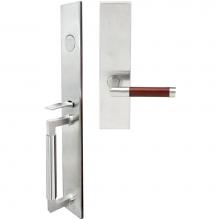 Inox ME213MTEDP-32D-LH - ME Handleset MT Mortise 213 Cabernet Full Dummy 32D LH
