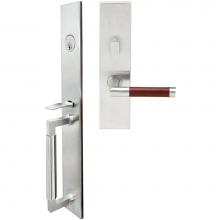Inox ME213MT720-32D-RH - ME Handleset MT Mortise 213 Cabernet Entry 2-3/4''  32D RH