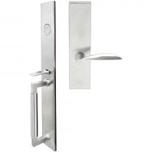 Inox ME227MTEDP-32D-RH - ME Handleset MT Mortise 227 Stratus Full Dummy 32D RH