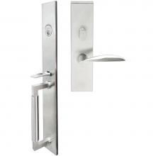 Inox ME227MT720-32D-LH - ME Handleset MT Mortise 227 Stratus Entry 2-3/4''  32D LH