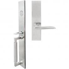 Inox ME344MTEDP-32D-LH - ME Handleset MT Mortise 344 Ecco Full Dummy 32D LH