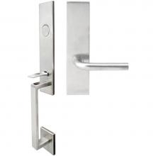 Inox MH101MTEDP-32D-LH - MH Handleset MT Mortise 101 Cologne Full Dummy 32D LH