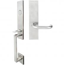 Inox MH102MTEDP-32D-RH - MH Handleset MT Mortise 102 Munich Full Dummy 32D RH