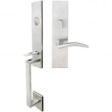 Inox MH210MT720-32D-RHR - MH Handleset MT Mortise 210 Air-Stream Entry 2-3/4''  32D RHR