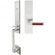 Inox MH213MTEDP-32D-RH - MH Handleset MT Mortise 213 Cabernet Full Dummy 32D RH