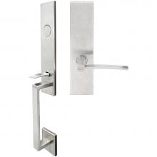 Inox MH217MTEDP-32D-LH - MH Handleset MT Mortise 217 Horizon Full Dummy 32D LH