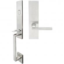 Inox MH243MTEDP-32D-RH - MH Handleset MT Mortise 243 Sunrise Full Dummy 32D RH