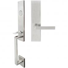 Inox MH345MTEDP-32D-LH - MH Handleset MT Mortise 345 Tokyo Full Dummy 32D LH