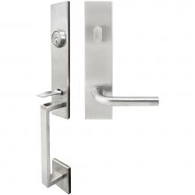 Inox MH101C573-32D-RH - MH Handleset Tubular Cologne Entry 2-3/4''  32D RH