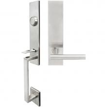 Inox MH106TDP-32D-RH - MH Handleset Tubular Copenhagen Full Dummy 32D RH