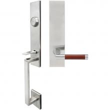 Inox MH213TDP-32D-RH - MH Handleset Tubular Cabernet Full Dummy 32D RH