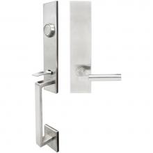 Inox MH221TDP-32D-LH - MH Handleset Tubular Aurora Full Dummy 32D LH