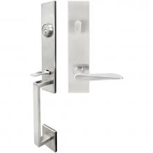 Inox MH344C573-32D-LHR - MH Handleset Tubular Ecco Entry 2-3/4''  32D LHR