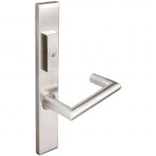 Inox MU109MA55-VL-32D-LH - MU Multipoint 109 Stuttgart US Entry Lever Low US32D LH