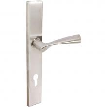 Inox MU211MA35-VH-32D-LH - MU Multipoint 211 Breeze Euro Entry Lever High US32D LH