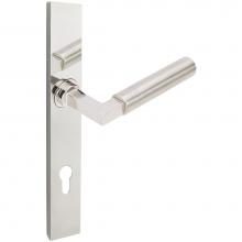 Inox MU221MA35-VH-SP-LH - MU Multipoint 221 Aurora Euro Entry Lever High SP LH
