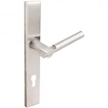 Inox MU251MA35-VH-32D-LH - MU Multipoint 251 Sequoia Euro Entry Lever High US32D LH