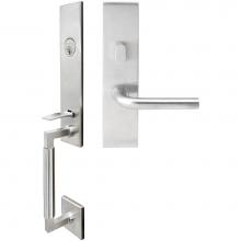Inox NY101MT720-32D-LH - NY Handleset MT Mortise Cologne Entry 2-3/4''  32D LH