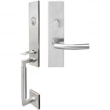 Inox NY103MT720-32D-LH - NY Handleset MT Mortise Oslo Entry 2-3/4''  32D LH