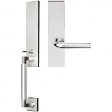 Inox NY108MTEDP-SP-LH - NY Handleset MT Mortise Vienna Full Dummy 32 LH