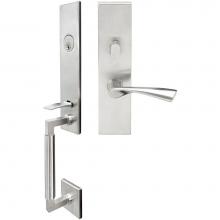 Inox NY211MT620-32D-LHR - NY Handleset MT Mortise Breeze Entry 2-1/2''  32D LHR