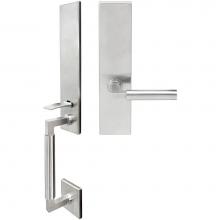Inox NY221MTEDP-32D-RH - NY Handleset MT Mortise Aurora Full Dummy 32D RH