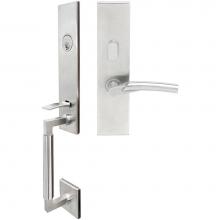 Inox NY223MT620-32D-RHR - NY Handleset MT Mortise Phoenix Entry 2-1/2''  32D RHR