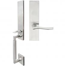 Inox NY225MTEDP-32D-RH - NY Handleset MT Mortise Waterfall Full Dummy 32D RH