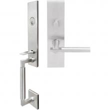 Inox NY251MT620-32D-LHR - NY Handleset MT Mortise Sequoia Entry 2-1/2''  32D LHR