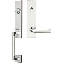 Inox NY108C573-SP-LHR - NY Handleset Tubular Vienna Entry 2-3/4''  32 LHR
