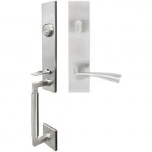 Inox NY211C563-32D-LHR - NY Handleset Tubular Breeze Entry 2-3/8''  32D LHR