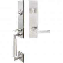 Inox NY223C573-32D-RH - NY Handleset Tubular Phoenix Entry 2-3/4''  32D RH