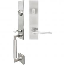 Inox NY225C573-32D-LH - NY Handleset Tubular Waterfall Entry 2-3/4''  32D LH